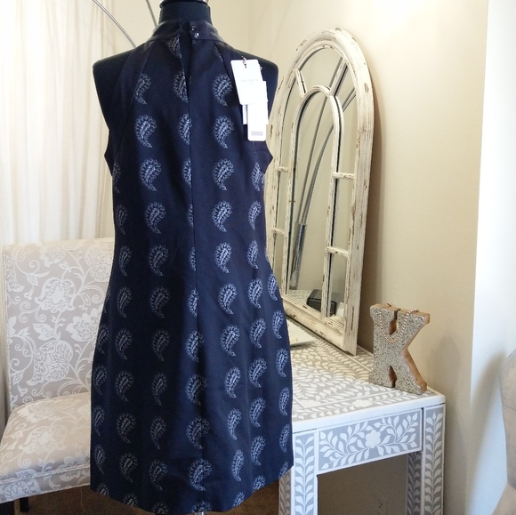 🍒NWT🍒 TED BAKER EMBELLISHED PAISLEY DRESS - Picture 5 of 12